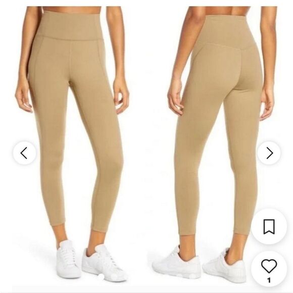 Girlfriend Collective Compressive High Rise Leggings Size Large - Picture 1 of 6